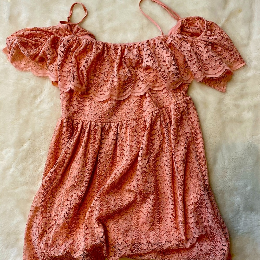 Off the shoulder dress
